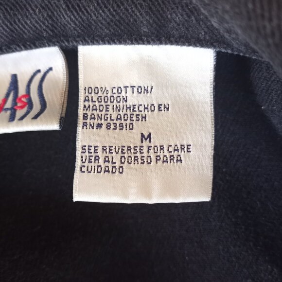 vintage Bill Blass black denim trucker jacket - Picture 9 of 9